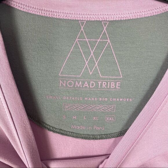 Nomad Tribe Pink/Grey TShirt  - Picture 5 of 7